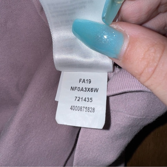 THE NORTH FACE Trivert Patch Pullover Hoodie TNF Purple Size Small - Picture 9 of 11